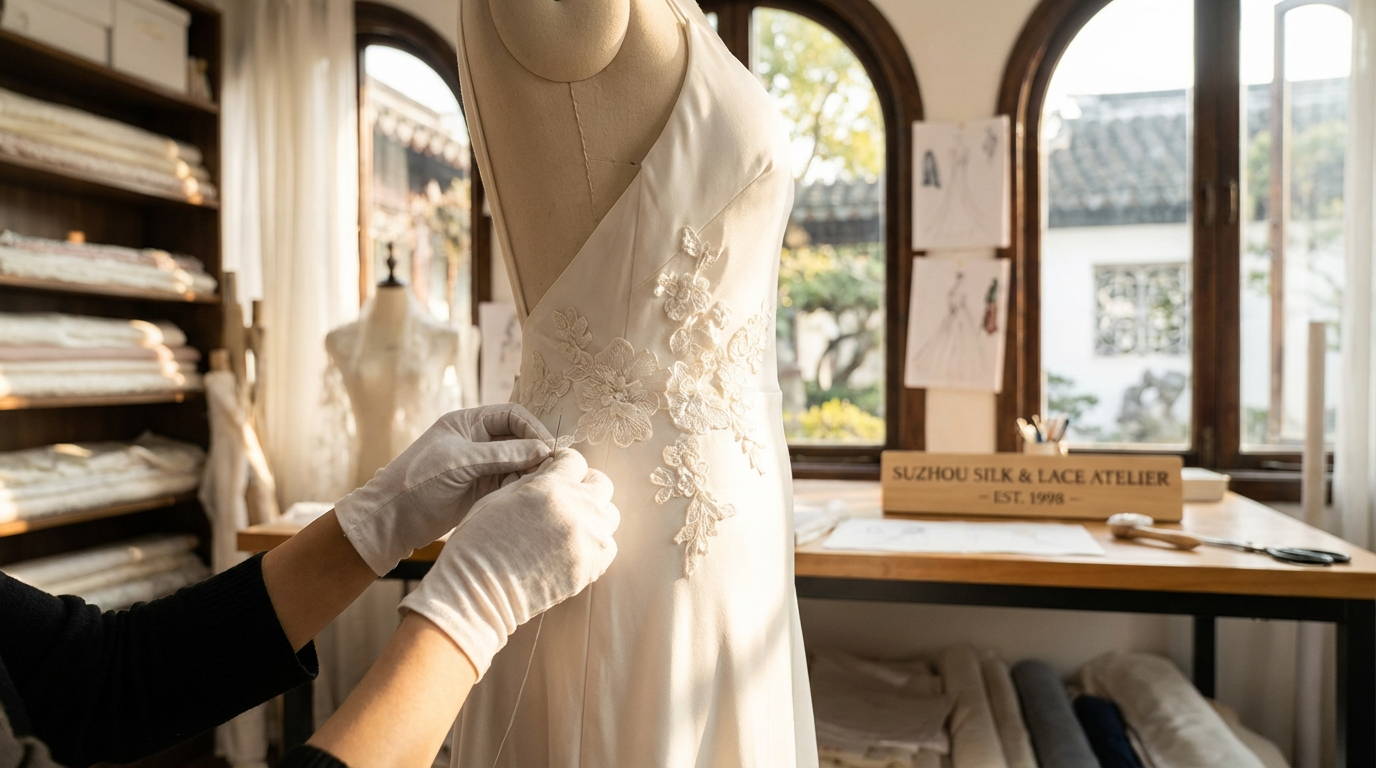 I negozi di abiti da sposa hanno bisogno di qualcosa di più dei semplici modelli: hanno bisogno di un supporto affidabile da parte della fabbrica.