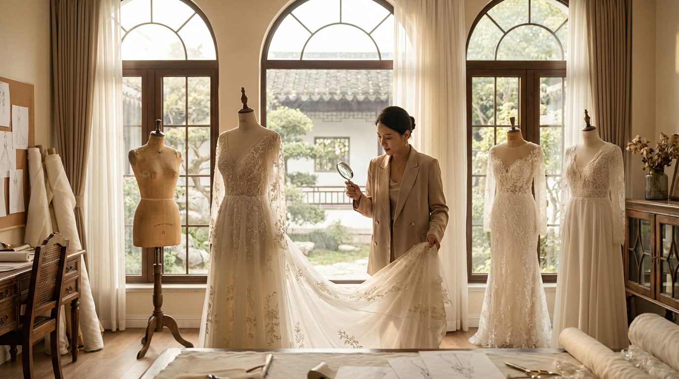 Las tiendas de novias necesitan más que diseños: necesitan un soporte de fábrica confiable.