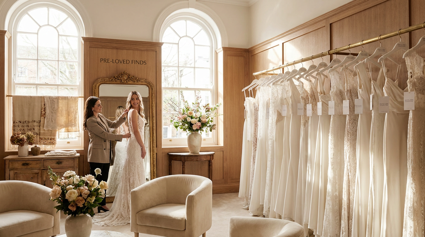 What the Rise of Second-Hand Wedding Dress Interest Means for Bridal Boutiques