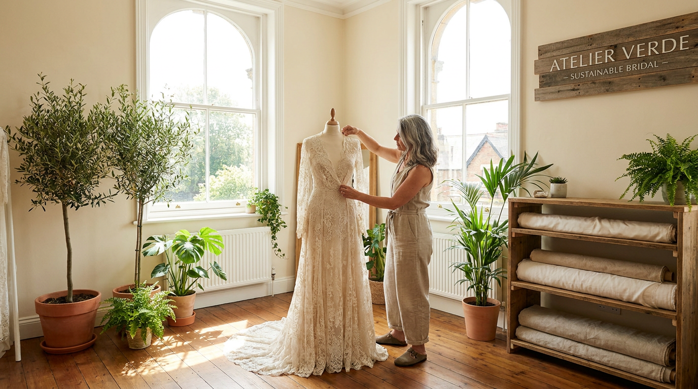 Wie man eine neue Brautkleidkollektion kreiert, die auch nachhaltigkeitsbewusste Bräute anspricht