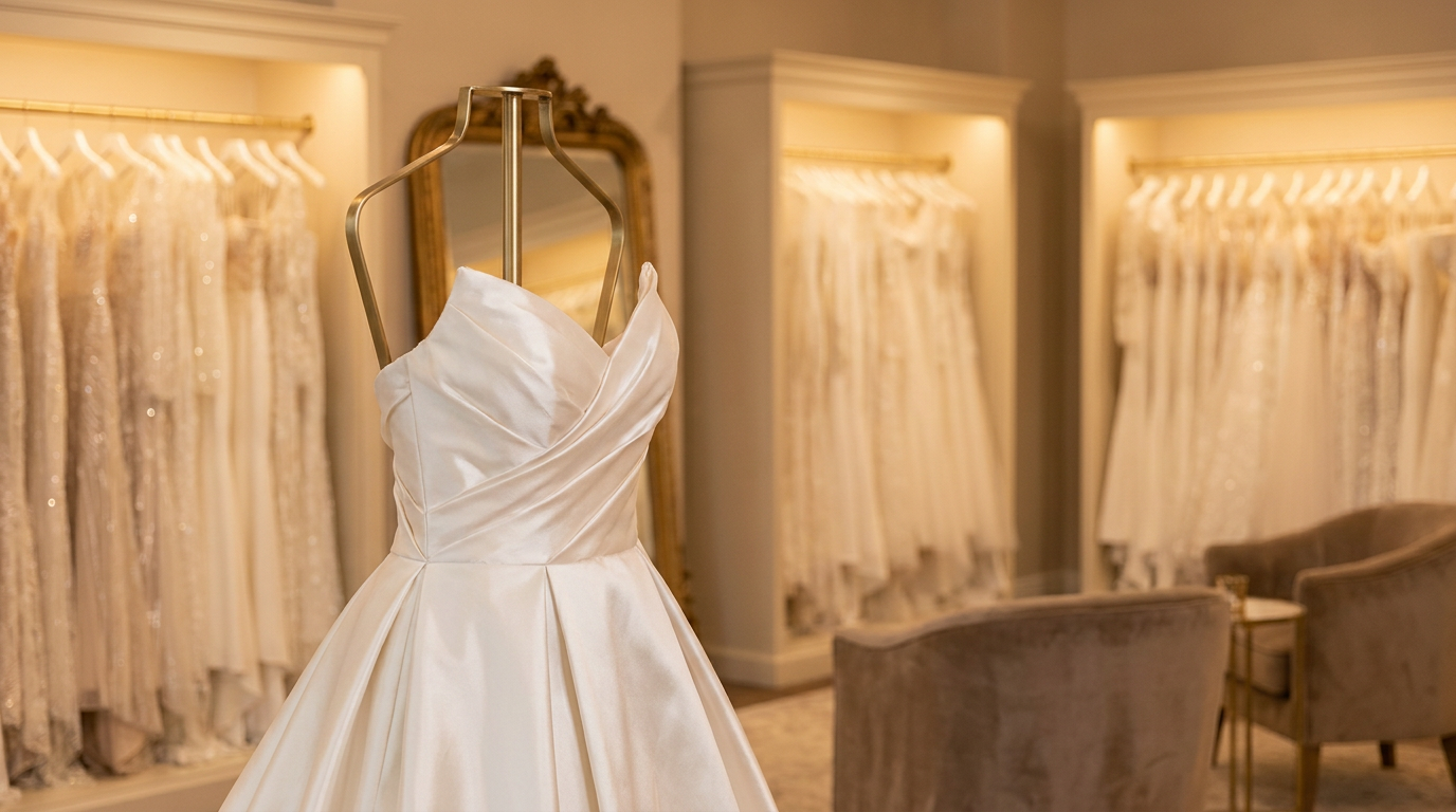 Come le boutique da sposa possono utilizzare tessuti e artigianalità per sostenere un posizionamento slow luxury