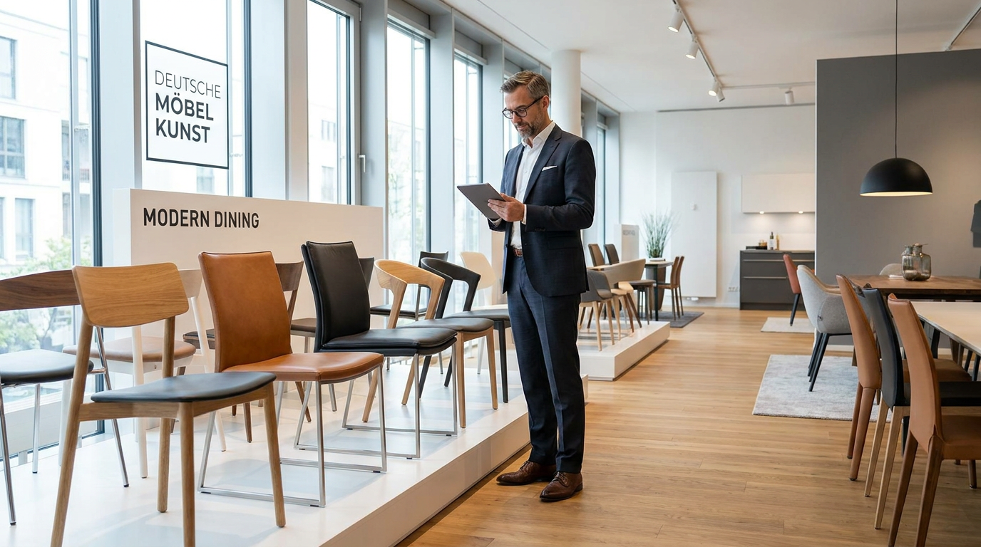 Why One-Size-Fits-All Dining Chair Assortments Are a Risk for German Furniture Retailers