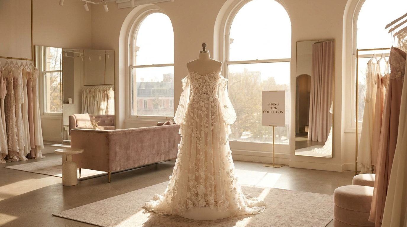 How Bridal Shops Can Use Trend Dresses to Bring More Brides Into the Fitting Room