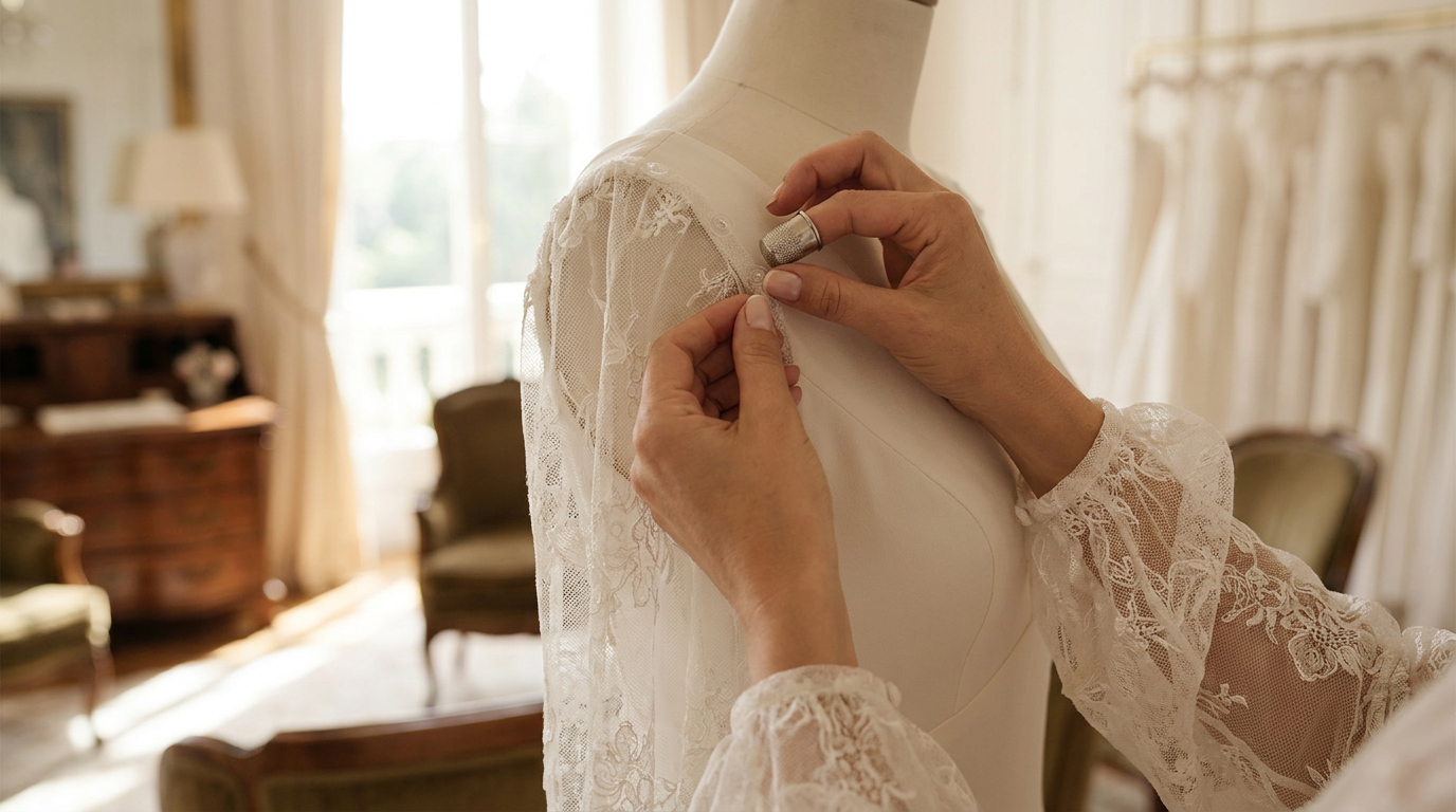 Worauf Brautmodengeschäfte vor dem Kauf von Hochzeitskleidern mit abnehmbaren Ärmeln achten sollten