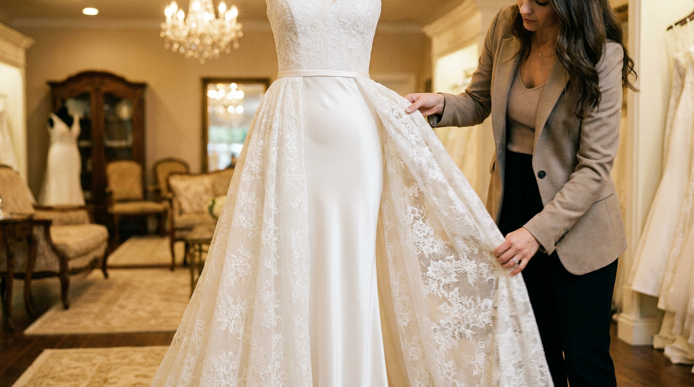 Two-in-One Bridal Gowns: Why Convertible Wedding Dresses Appeal to Boutique Buyers