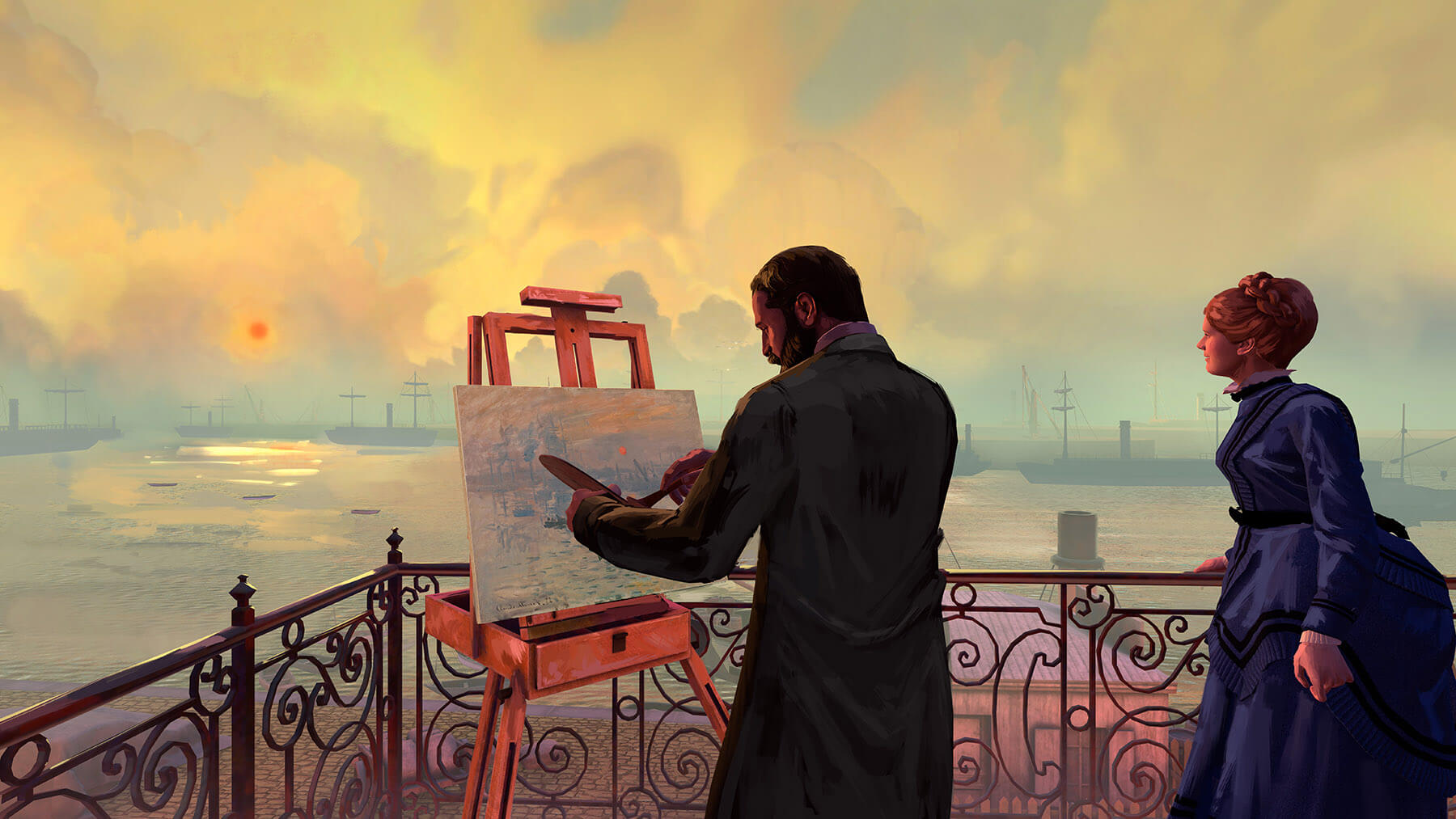 Tonight with the Impressionists, Paris 1874 ー印象派画家と過ごす夜ー