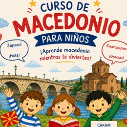 Taller creativo infantil de lengua macedonia