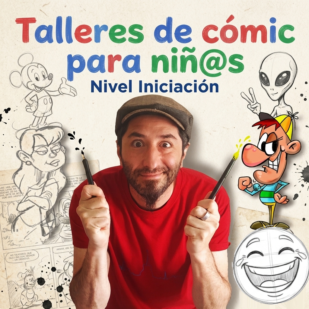 Talleres de cómic para niños y niñas