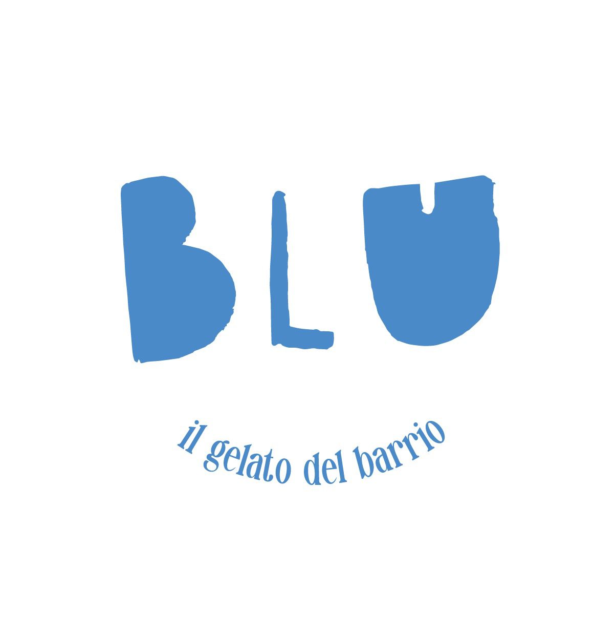 Logo de Blu: il gelato del barrio, cliente de Aquí Suena Perú