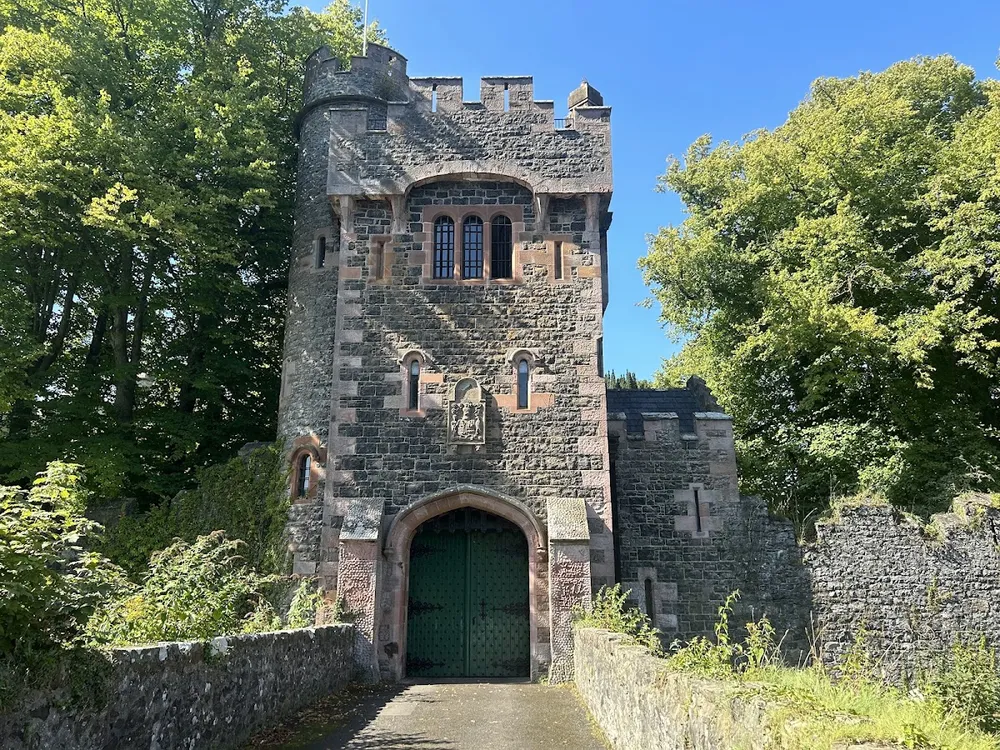 Scenic drive to Glenarm Castle