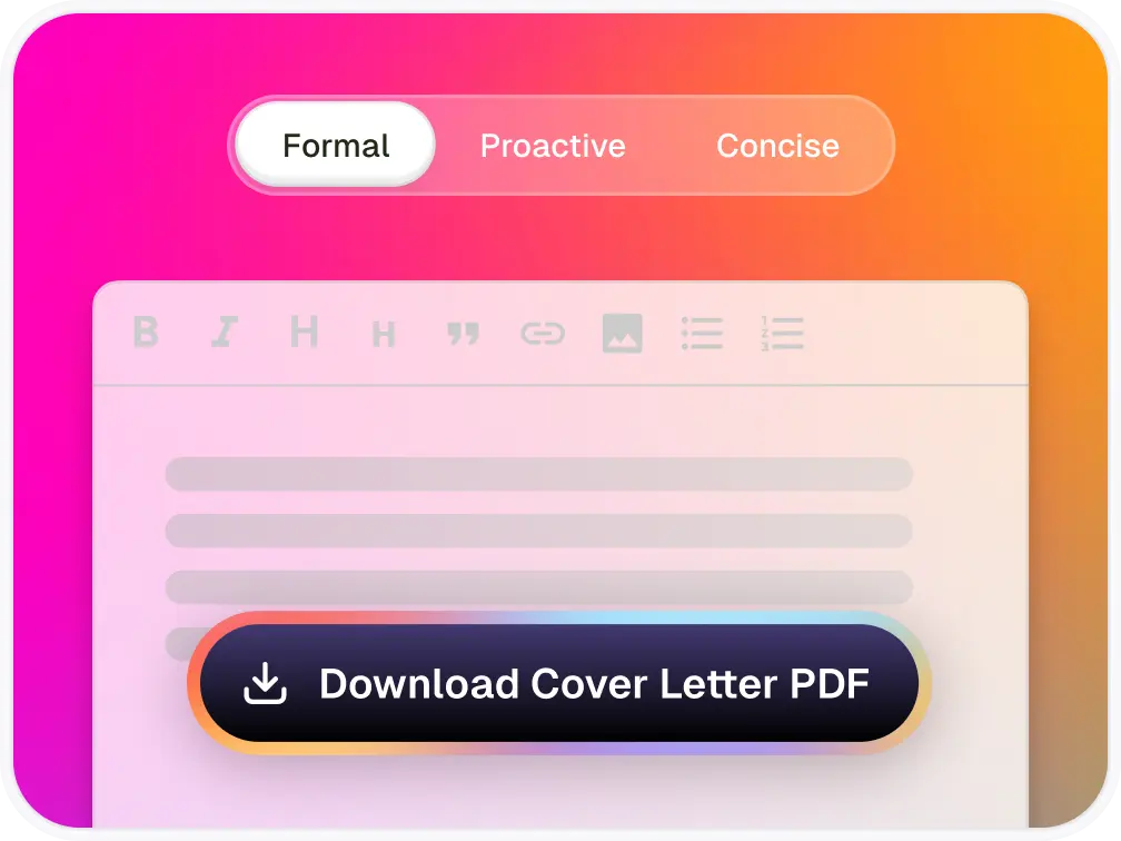 cover letter generator