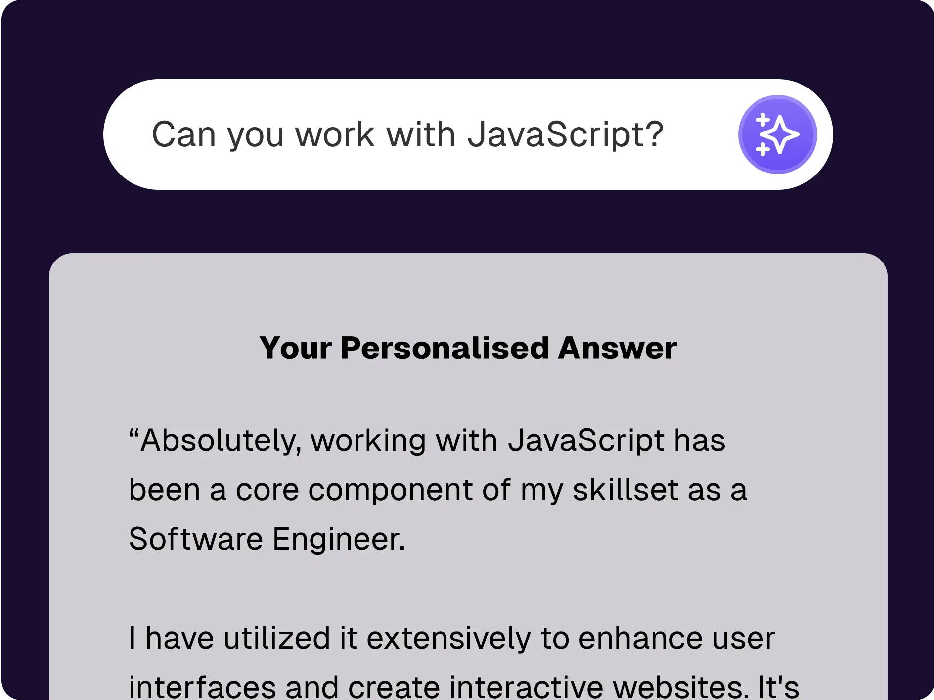 Interview Help App