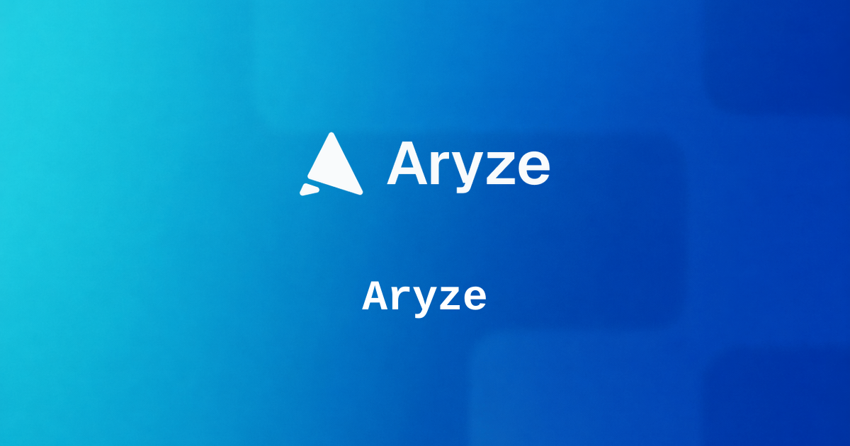 Aryze | $RYZE | RWA Project Profile & Analytics | RWA.io