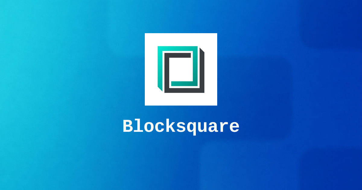 Blocksquare | BST | RWA Project Profile & Analytics | RWA.io