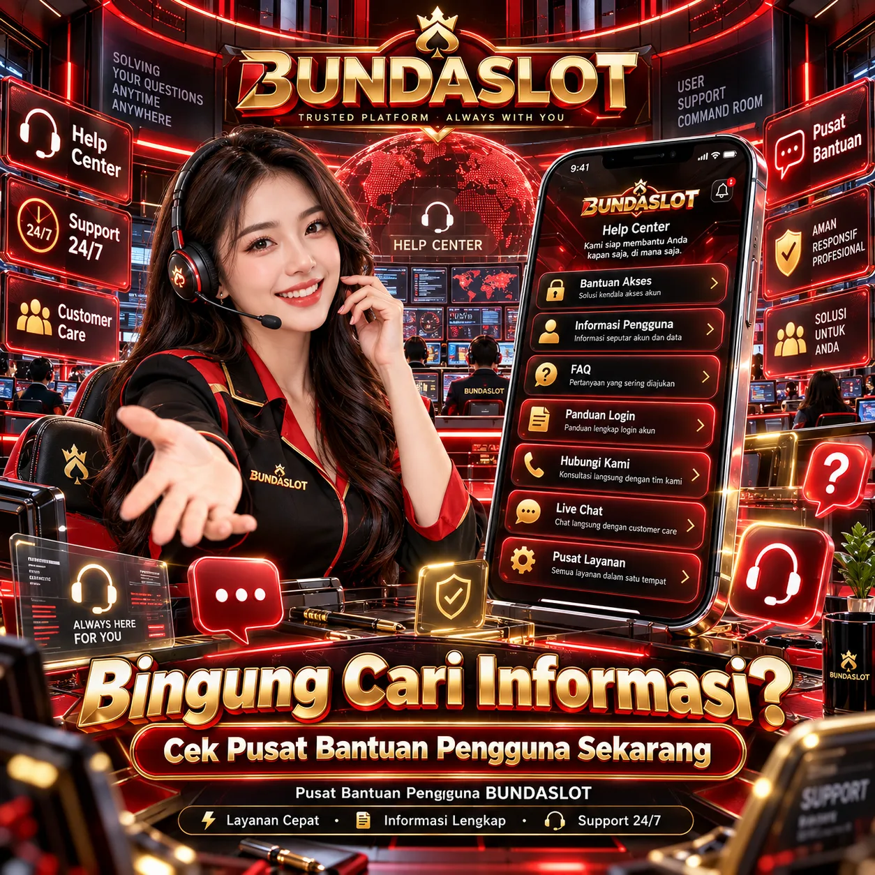 BUNDASLOT | Bingung Cari Informasi? Cek Pusat Bantuan Pengguna Sekarang