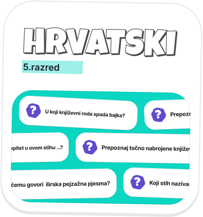 5.razred - Inicijalna provjera gradiva