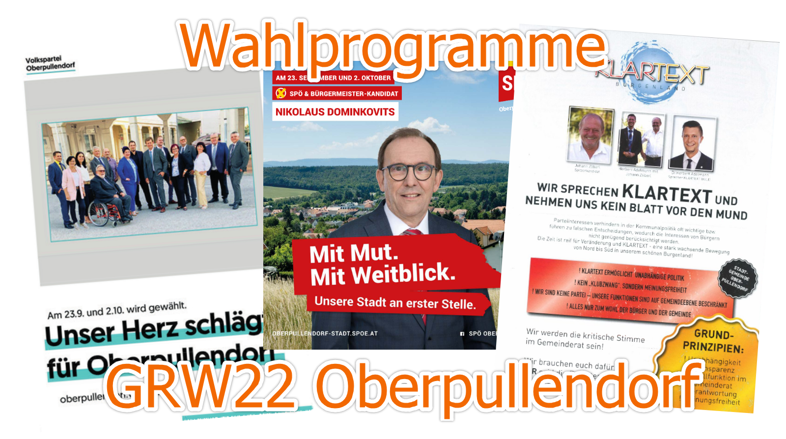 Wahlprogramme grw22 oberpullendorf