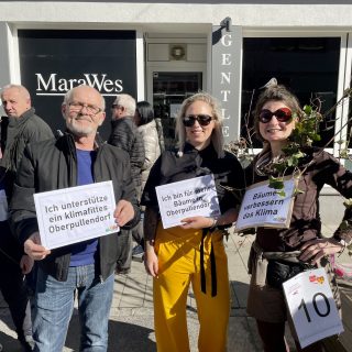 Unterstützung für BLOP! Initiative klimafittes Oberpullendorf 08 - Sonja mit Maria Erhardt von MaraWes