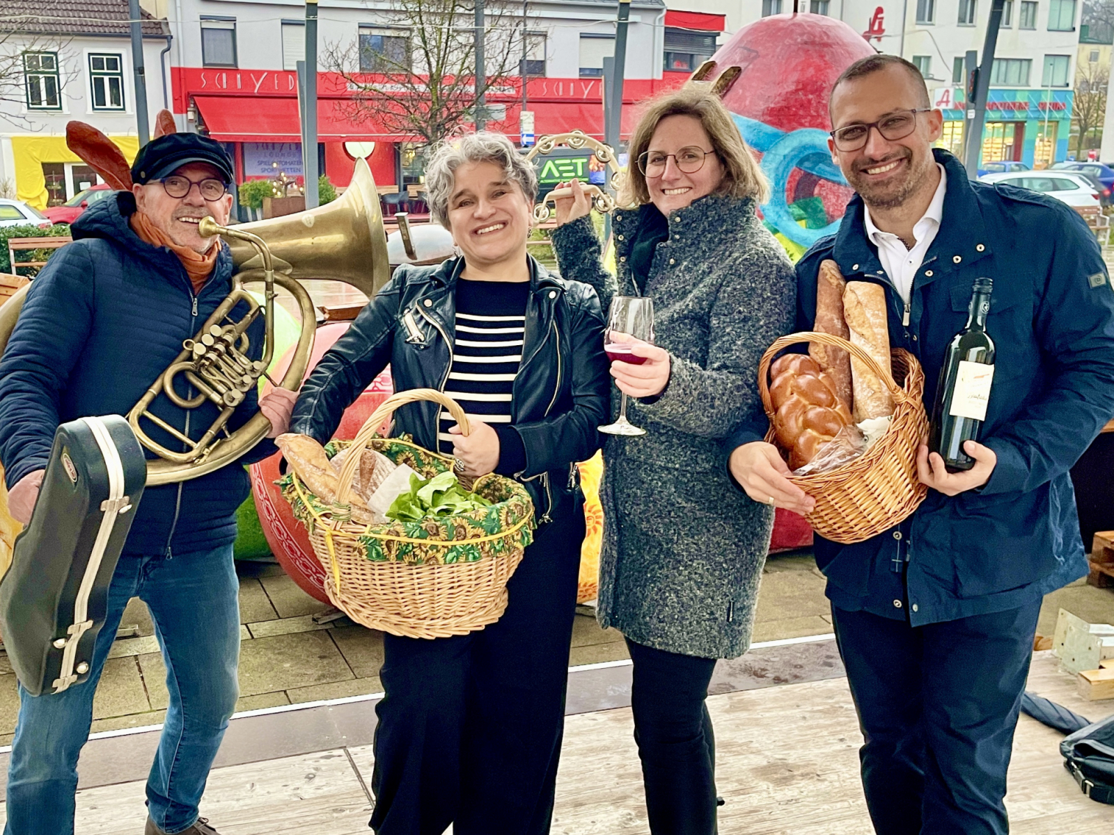 Organisatoren des Genussmarkt mit Kultur 2024