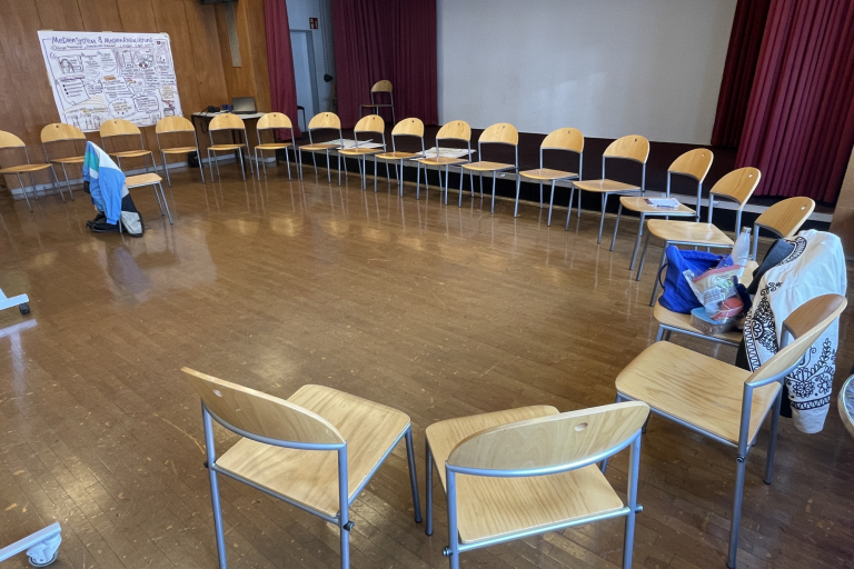 BR2_Im Plenum wurde präsentiert und diskutiert zu den später verabschiedeten Resolutionen