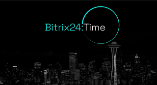 Bitrix time logo skyline