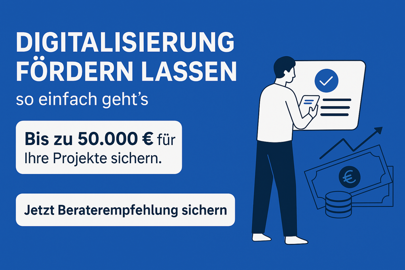 Jetzt Empfehlung zur Förderung von Digitalisierung & KI kostenlos erhalten (KI-generiert)