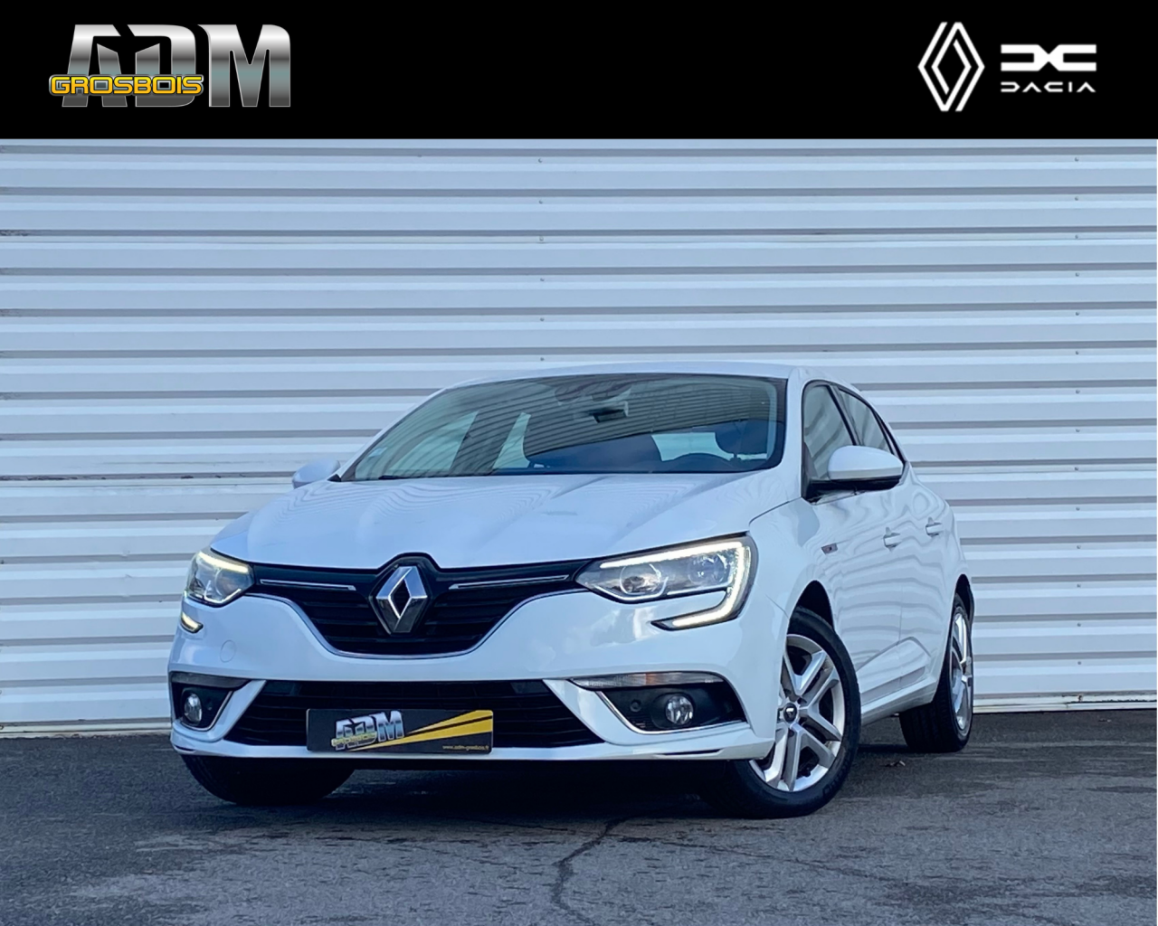 KIT FEUX ANTIBROUILLARD AVANT LED RENAULT MEGANE 4 2016 À 2023