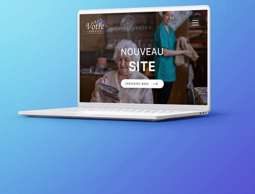 Le NOUVEAU site internet ! À votre service - Aide à domicile (85)