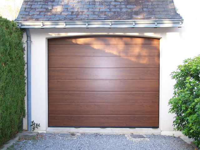 porte de garage bois