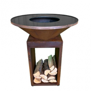 Brasero Rangement Buches 82 Corten