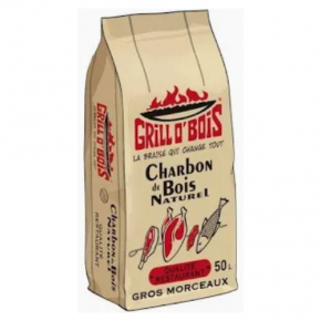 Charbon de bois 50l