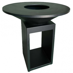 Brasero rangement buche 96 Noir