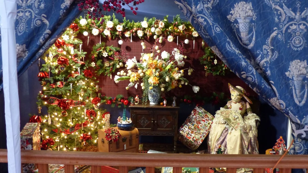 Exposition décorations de Noël