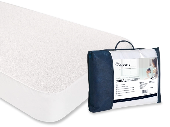 Protège matelas respirable - Coral