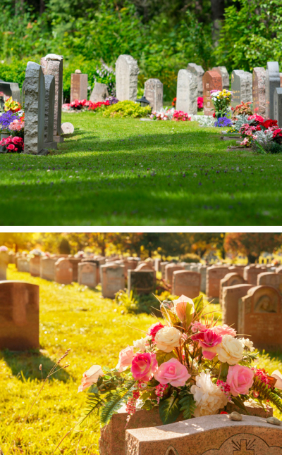 Décorations de tombe pour cimetière, plaque funéraire, plaque commémorative  pour jardin de condoléances - Décoration de cimetière pour jardin (fleur)