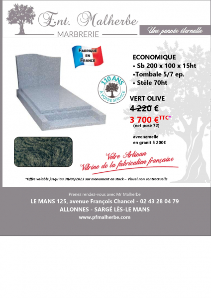 ECONOMIQUE VERT OLIVE