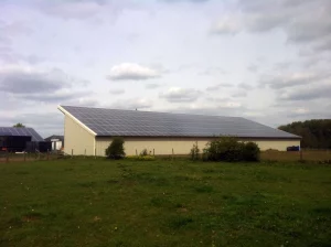 Photovoltaïque pour bâtiment agricole