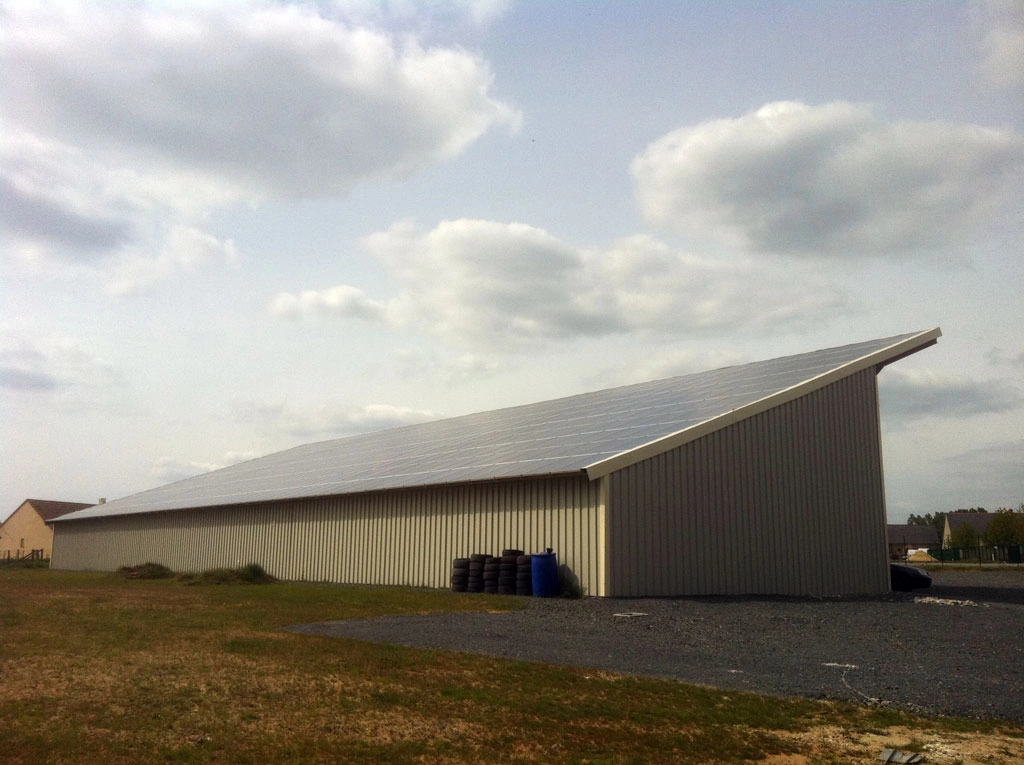 Photovoltaïque pour bâtiment agricole
