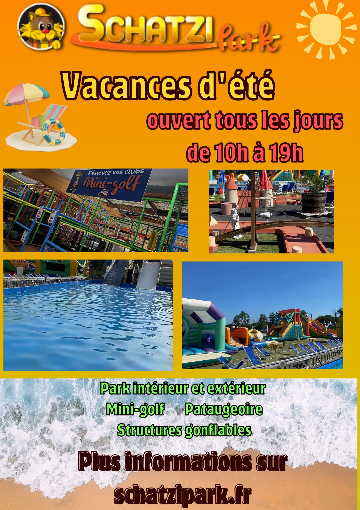 Vacances d'été au Schatzi Park