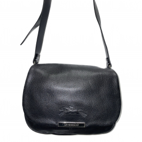 Sac bandoulière noir Longchamp