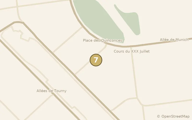 Plan du quartier autour de Toledano