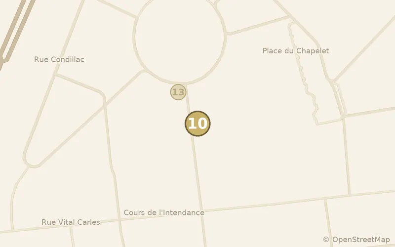 Mappa del quartiere intorno a Cendrillon