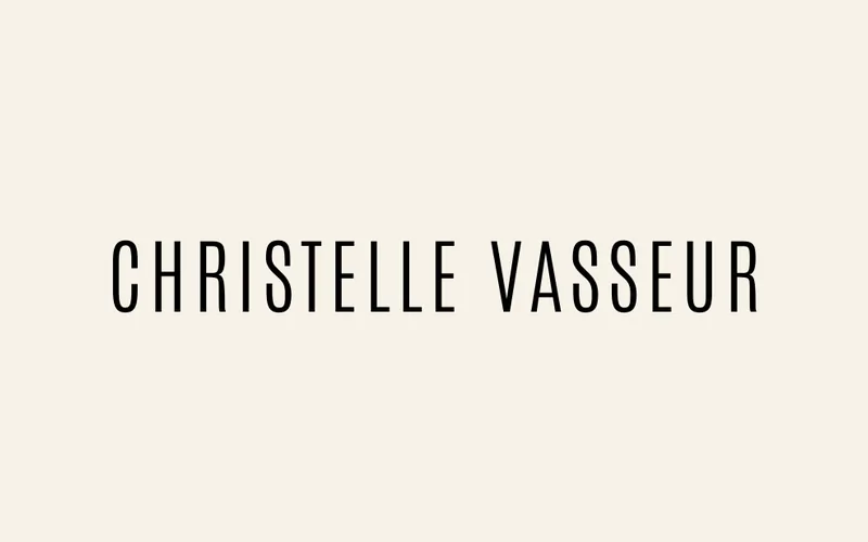 Logo de la maison de couture Christelle Vasseur, à Bordeaux