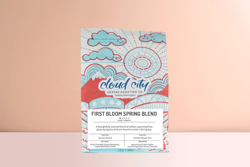 First Bloom Spring Blend by Cloud City Coffee - main image