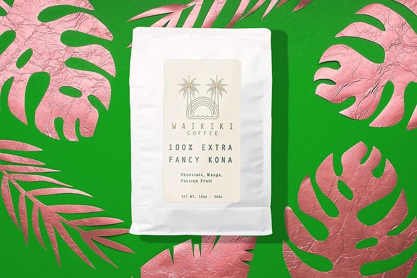 100 Extra Fancy Kona by Waikiki Coffee - main image