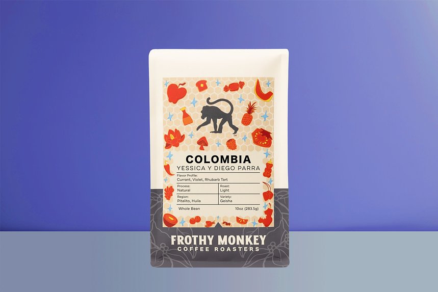 Colombia Yessica y Diego Parra by Frothy Monkey Coffee Roasters - main image