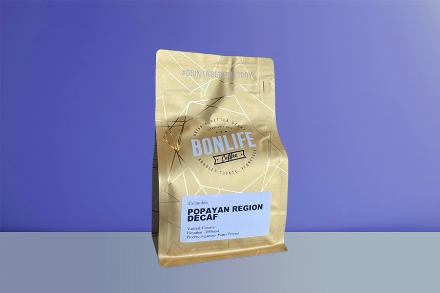 Decaf  Popayan Region Colombia by Bonlife Coffee - main image