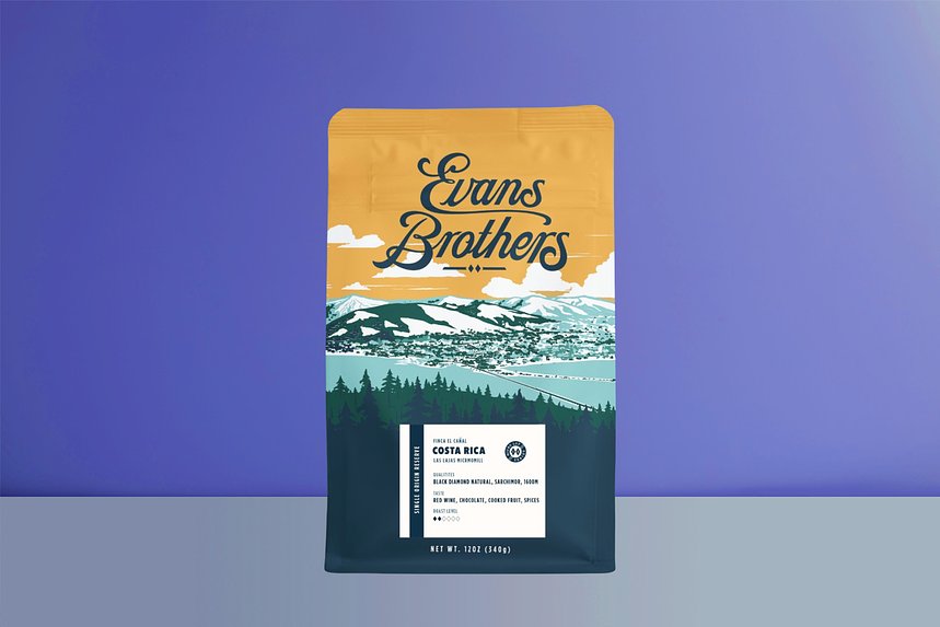 Costa Rica Black Diamond Natural by Evans Brothers Coffee - main image