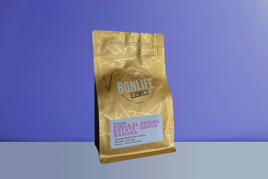 Colombia  Finca el Vergal Estate  Guava Banana by Bonlife Coffee - main image