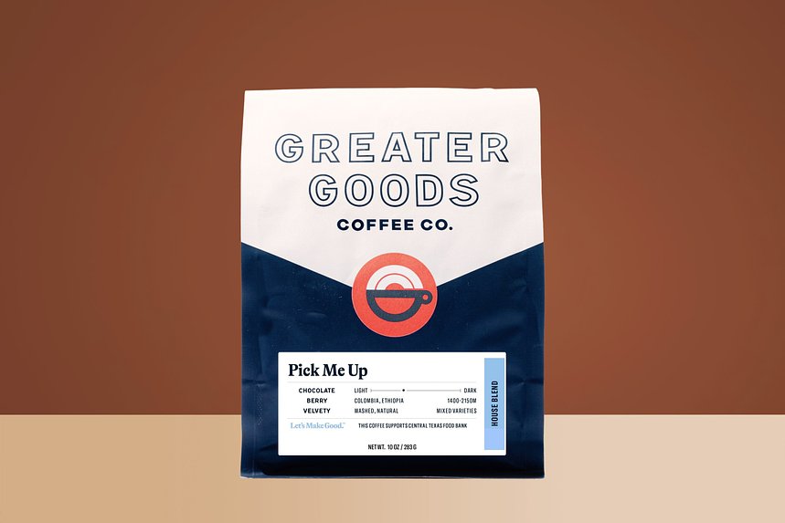 PickMeUp  House Blend by Greater Goods Coffee Co - main image